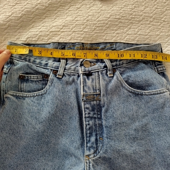 Vintage marithe francois girbaud Straight Leg jeans usa Sz 6 - Picture 11 of 13